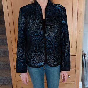 COPY - Christopher & Banks Womens Tapestry Blazer